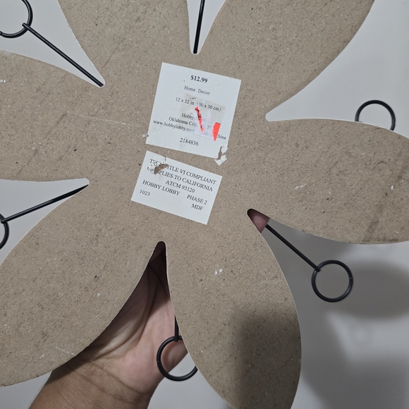 Hobby Lobby Brown and White Floral Wall Art - Picture 3 of 4